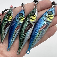 Haut droit JIG1226 7g ~ 200g petit gabarit magique réaliste peinture eau salée gabarit pêche gabarit leurre pêche en haute mer leurres