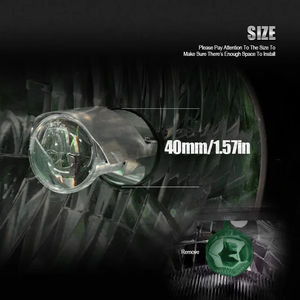 H4 9003 CANbus lente <span class=keywords><strong>Mini</strong></span> proyector LED faro bombillas 55W 11000LM 6000K HB2 led bombilla Xenón para motocicleta - Product Image 6