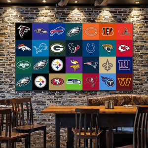 Cờ đội NFL tùy chỉnh, cao bồi DALLAS và San Francisco 49ers cờ NFL 3x5 ft, cờ hiệu quạt thể thao chất lượng cao được bán. - Product Image 5