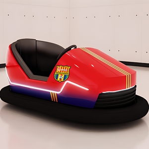 Coche Eléctrico de Choque Estilo Fútbol con Carrocería de Acero Reforzado para Niños, Uso en Exteriores, Parques de Atracciones Comerciales y de Ocio Familiar - Product Image 6