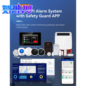 SQ 2026 Nouvelle Arrivée Système d'Alarme Antivol 4G Wifi pour la Sécurité Domestique, Système de Sécurité Anti-Intrusion Fonctionnant avec Kooyii CMS - Product Image 5