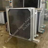 Échangeur de chaleur en cuivre à ailettes en aluminium haute efficacité personnalisé pour les systèmes industriels AHU et HVAC
