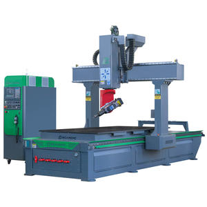 Routeur CNC 5 axes robuste avec changement d'outil automatique pour le traitement de mousse et de bois à haut volume - Product Image 1