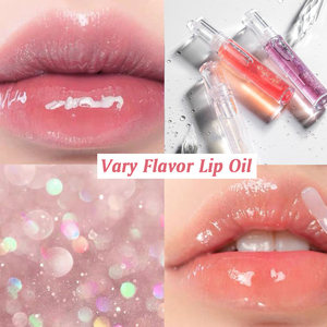Buena calidad de 10 colores <span class=keywords><strong>barato</strong></span> personalizar Logotipo no marca rosquillas sabor claro vegano aceite de labios - Product Image 3