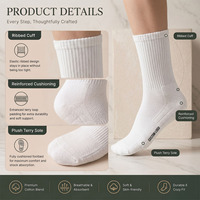 Chaussettes de sport athlétiques personnalisées avec logo, respirantes, marque privée, OEM, ODM, fabricant en gros