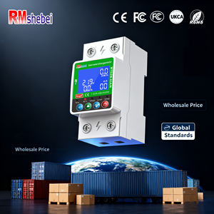 RMshebei Din مقياس طاقة ذكي مدفوع مسبقًا تسرب أرضي واي فاي قابل للتعديل تحت الجهد الواقي - Product Image 1