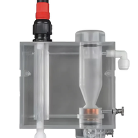 DRCL-99 Analyseur de chlore libre pour eau potable économique / Capteur de chlore résiduel / Compteur de chlore 4-20mA Capteur polarographique OEM