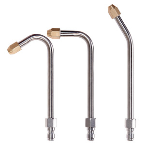 Asta di Prolunga <span class=keywords><strong>per</strong></span> <span class=keywords><strong>Pulizia</strong></span> Condizionatori in Acciaio Inox, Rotazione a 360 Gradi - Product Image 1