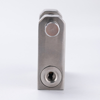 Cadenas à clé en acier inoxydable 304 robuste, petit cadenas à clé identique