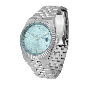 Reloj de Lujo para Hombre de Acero Inoxidable 316L, Movimiento de Cuarzo Suizo, Resistente al Agua 5ATM, Cristal de Zafiro, 40mm, Reloj de Vestir - Product Image 5