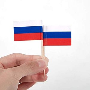 Tùy chỉnh tăm cờ hai mặt cho bánh trái cây olympics sự kiện thể thao - Product Image 1