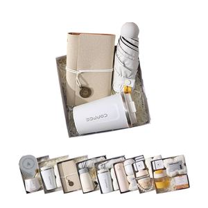 Water Bottle and Umbrella White Color Vacuum <b>Mug</b> <b>Cute</b> Girl Return Gift Box Set for Wedding - Product Image 4