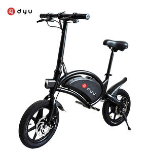 <span class=keywords><strong>DYU</strong></span>-<span class=keywords><strong>Bicicleta</strong></span> Eléctrica D3F para adulto, bici plegable de montaña, con Control por aplicación, 6AH, 20 KM/H, Original - Product Image 1