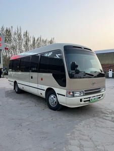 รถบัสมือสอง เบนซิน รถมินิบัส 20 ที่นั่ง พวงมาลัยซ้าย สำหรับการขนส่งสาธารณะ เกียร์ธรรมดา - Product Image 2