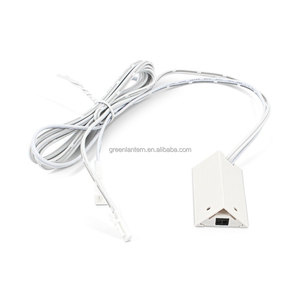 12V bề mặt gắn góc bên phải <span class=keywords><strong>touchless</strong></span> tay sóng cảm biến hồng ngoại chuyển đổi cho dưới tủ ánh sáng tủ quần áo dẫn đêm đèn - Product Image 4