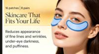 Masque hydratant personnalisé pour le contour des yeux au cuivre et aux peptides, avec caféine et GHK-Cu, pour les yeux gonflés