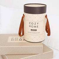Commande en gros, tube en papier kraft pour literie, taille personnalisée robuste 300x800mm, emballage écologique pour textile de maison