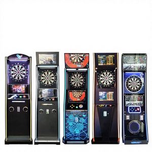 Arcade Bar Club Essential Entertainment Equipment Fully Automatic Scoring Networkable Cabinet-style Electronic Soft Tip <b>Dart</b> - Product Image 1