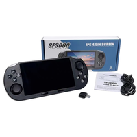 Nouvelle console de jeu portable professionnelle, grand écran HD de 4,5 pouces, lecteurs de jeux rétro portables