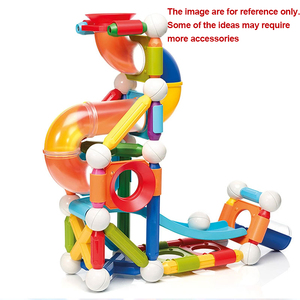 Juego de Bloques Magnéticos para Construir Pistas de Canicas, Juguetes Educativos STEM para Niños Pequeños - Product Image 5