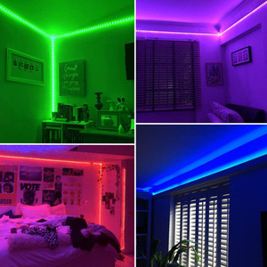 Nhà Máy giá bán buôn 220V 5050 RGB <span class=keywords><strong>LED</strong></span> Strip ánh sáng 100 m/cuộn đa-màu sắc ruban <span class=keywords><strong>LED</strong></span> Rope Lights đối với trang trí - Product Image 4