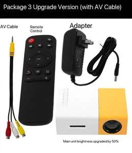 Projecteur multimédia intelligent Redmi Mini portable Home cinéma LED LCD de poche Nouveau Android 11 480P Haut-parleurs intégrés <span class=keywords><strong>150</strong></span> Lumens 8 <span class=keywords><strong>Go</strong></span> - Product Image 6