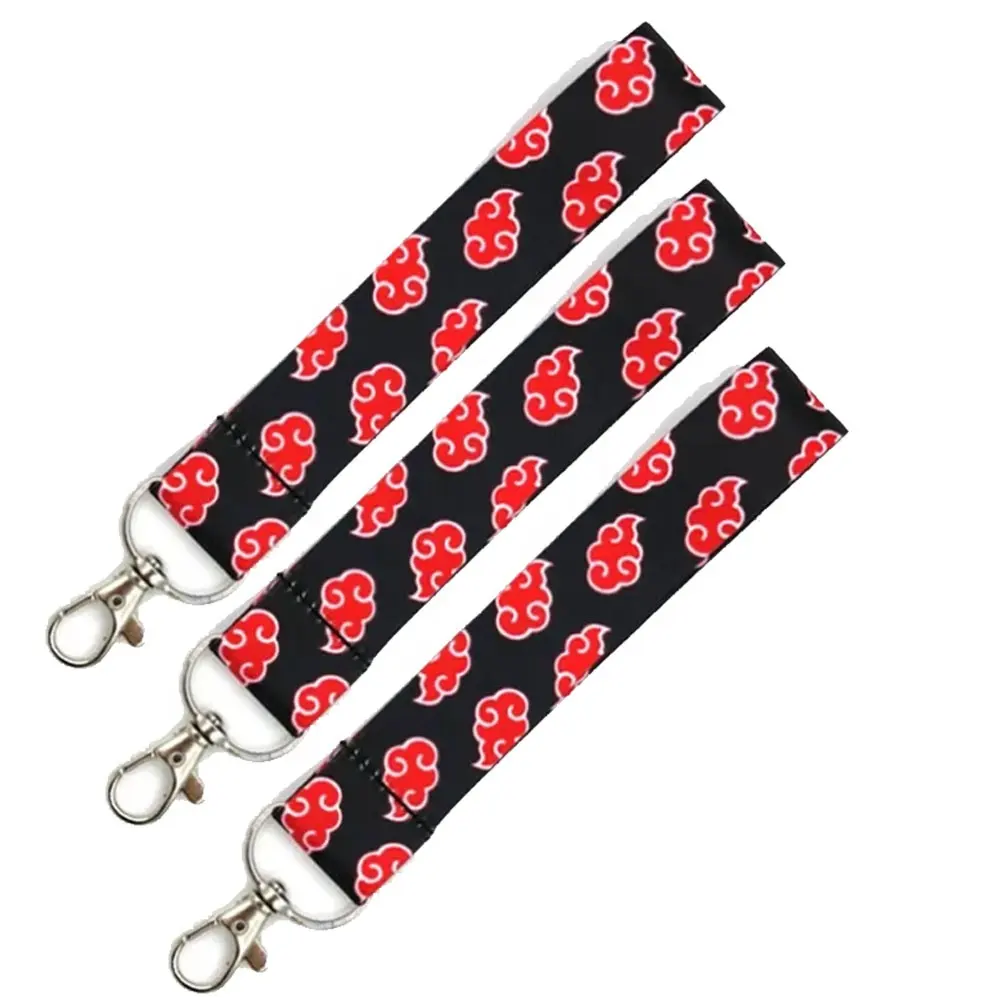 HB custom nylon chiave tracolla portachiavi anime corto cordino regolabile mano polso simpatico cartone animato cordino portachiavi