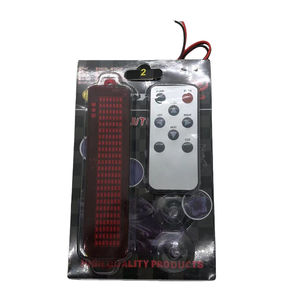 Venta al por mayor pantalla LED Mensaje de desplazamiento control remoto coche ventana trasera anuncio led COCHE señal pantalla - Product Image 2