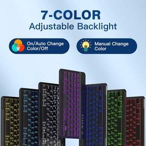 เคสคีย์บอร์ดสำหรับ <span class=keywords><strong>iPad</strong></span> <span class=keywords><strong>Mini</strong></span> 7 ขนาด 8.3 นิ้ว รุ่น A17 Pro พร้อมที่ใส่ปากกา สำหรับ <span class=keywords><strong>iPad</strong></span> <span class=keywords><strong>Mini</strong></span> 6 รุ่นที่ 6 พร้อมเคสป้องกัน - Product Image 2