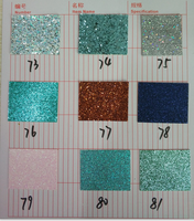 Papier à paillettes blanc irisé 12*12 pouces 300 gsm papier cartonné pour bricolage à la main