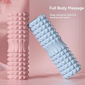 ลูกกลิ้งโยคะ Crescent Axis แบบพกพา ทนทาน แบ่งโซนการนวดสองส่วน สำหรับผ่อนคลายกล้ามเนื้อขา อุปกรณ์นวดสำหรับใช้ในบ้าน - Product Image 3