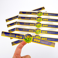 Impression vinyle imperméable personnalisée étiquette de produit alimentaire de fruits de supermarché autocollant de logo inviolable pour l'emballage des raisins