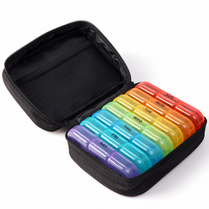 Xách tay ánh sáng bằng chứng Túi vải hộp thuốc, 7 ngày 3 lần một ngày, hàng tuần du lịch thuốc tổ chức - Product Image 2