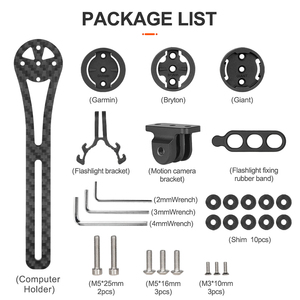 Support de fixation <span class=keywords><strong>GPS</strong></span> TOSEEK pour ordinateur de vélo, compatible <span class=keywords><strong>VTT</strong></span> et vélo de route, pour capteur de vélo de route et de montagne, pièces de vélo - Product Image 3