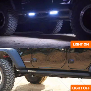 Hot bán 2025 dẫn bên bước chạy Hội Đồng Quản trị với chống va chạm bên thanh cho Jeep Wrangler JK phụ kiện - Product Image 2