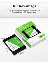 SSD H-Flash OEM 512GB 2.5" SATA III ad Alta Velocità, Unità a Stato Solido Interna per PC e Laptop