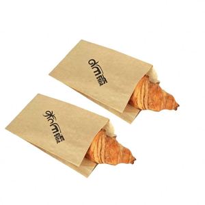 Petits sacs en papier écologiques de qualité alimentaire résistants à la graisse avec logo personnalisé pour l'emballage des sushis - Product Image 4