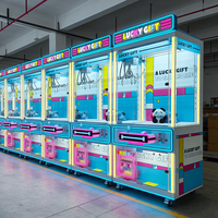 Promotion : Machine de jeu d'arcade commerciale à monnayeur LED Marquee Crane pour le divertissement en centre commercial