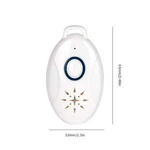 Mini répulsif anti-moustiques à ultrasons, portable, écologique, pour une utilisation en extérieur, avec LED clignotante - Product Image 2