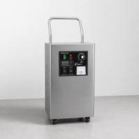 Générateur d'ozone électrique industriel portable Readycome avec pompe à air intégrée, boîtier en acier inoxydable SUS304, minuterie réglable, pour espaces étendus