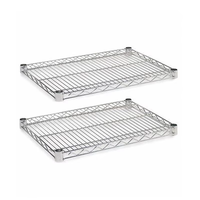 Étagère en treillis métallique moderne et écologique enduite d'époxy chromé pour légumes en pot fleurs support de rangement carré maison jardin Shopping