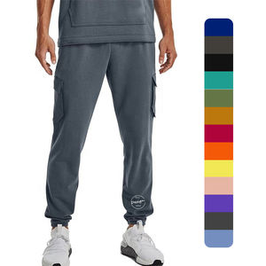 กางเกงวอร์มลำลองสำหรับผู้ชายกางเกงใส่ทำงานแนวสตรีทเอวสูงตรงขาตรงโลโก้ออกแบบได้ตามต้องการ - Product Image 2