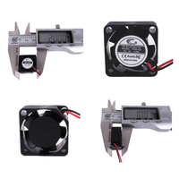 Yüksek kaliteli havalandırma fanı 2010 PBT UL94-V0 siyah kare 5 bıçak DC soğutma fanı 20x20x10mm DC 12V hayranları