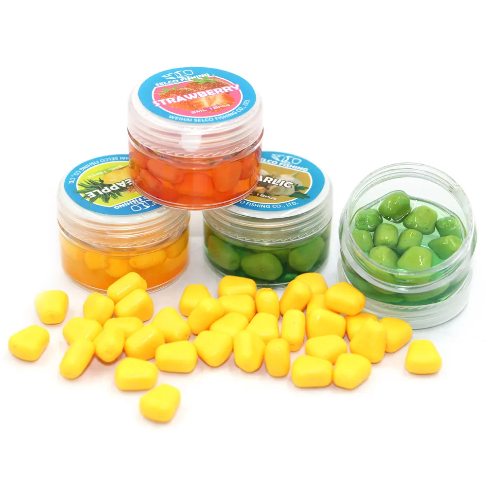 SELCO China customized Wholesale Carp Fishing Bait Pop Up various smell Fake Sweetcorn