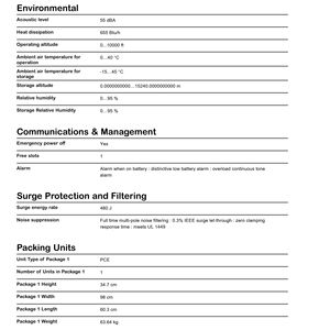APC SURT3000XLICH 스마트 <span class=keywords><strong>UPS</strong></span> 3000VA <span class=keywords><strong>2100W</strong></span> 230V 랙마운트 <span class=keywords><strong>3KVA</strong></span> APC 랙 <span class=keywords><strong>UPS</strong></span> - Product Image 5