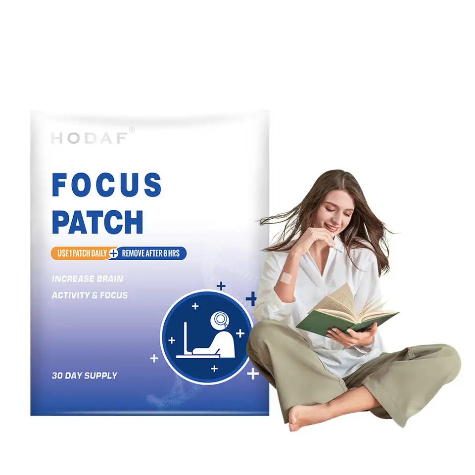 OEM FREE SAMPLE Topical Focus Patch Professional Customization Focus Pad for Support of Brain Health and Function