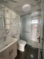Maison Extensible de 40 Pieds Préfabriquée Casa Villa Maison Modulaire Préfabriquée avec 3 Chambres à Coucher