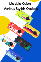 Cámara de Juguete de Bolsillo para Niños, Portátil, Recargable, con Batería de 200 Amh, Cámara Mini para Tomar Videos e Imágenes en 1080P
