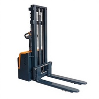 Chariot élévateur à palettes électrique autoporté 1,5 tonne (1500 kg) – Transpalette semi-électrique pour manutention en entrepôt CDD