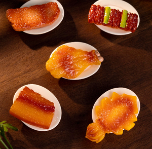 Resina miniatura supermercado casa <span class=keywords><strong>de</strong></span> muñecas barbacoa bistec frito rayado chuleta <span class=keywords><strong>de</strong></span> cerdo calamar Kebab baquetas niños Cocina Comida juguete - Product Image 3